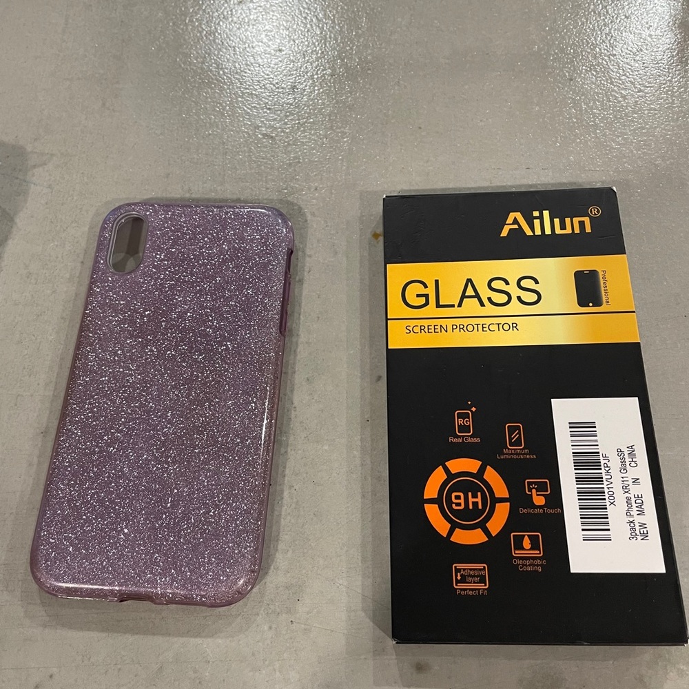 iPhone 11 protective case and 1 screen protector